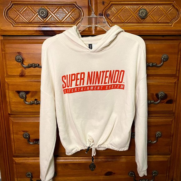 h&m super nintendo hoodie